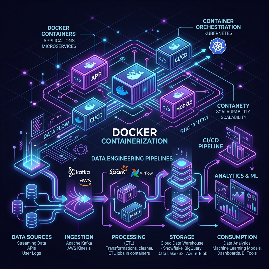 Pourquoi Docker est indispensable pour les Data Engineers en 2026